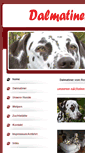 Mobile Screenshot of herzfleck-dalmatiner.de